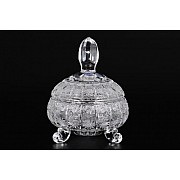 Конфетница доза 15 см Glasspo Bohemia
