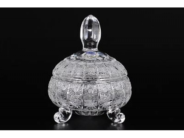 Конфетница доза 15 см Glasspo Bohemia Конфетница доза 15 см Glasspo Bohemia