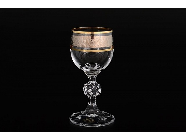 Набор рюмок для водки 50 мл Клаудия Клаудия Панто Crystalite Bohemia 6 шт