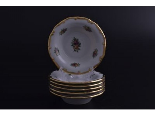 Набор розеток 11 см Анжелика Мелкие цветы MZ 6 шт