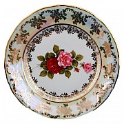 Набор тарелок 19 см Офелия Роза перламутр MZ 6 шт