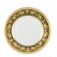 Набор тарелок 17 см Falkenporzellan Imperial Green Gold 6 шт