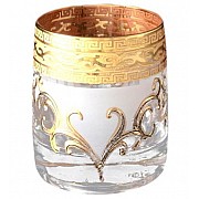 Набор стопок для водки Версачи B-G фон Bohemia Crystal