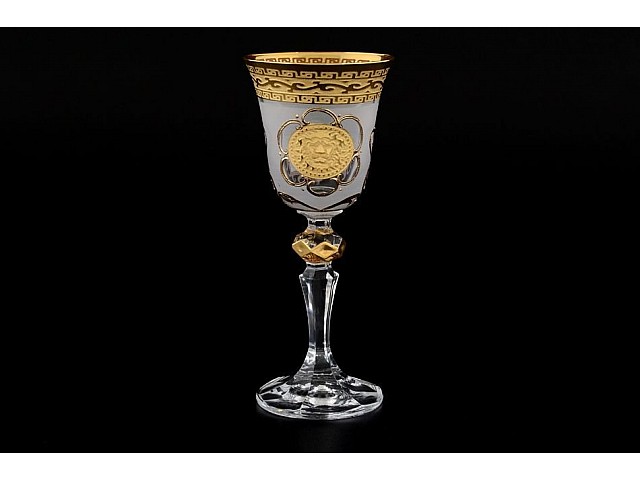 Набор рюмок для водки 60 мл Кристина Версаче Лев R-G фон Bohemia