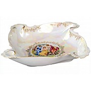 Салатник квадратный Мадонна перламутр Queens Crown 27 см