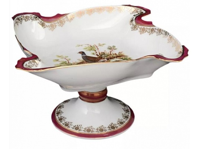 Салатник Охота красная Корона Queens Crown 24 см