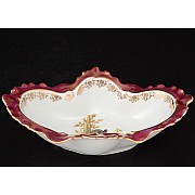 Конфетница 20 см Охота красная Корона Queens Crown