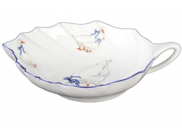 Салатник Лепесток 16 см Гуси Корона Queens Crown