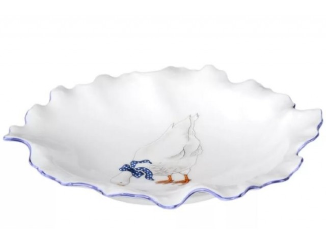 Салатник круглый 17 см Гуси Корона Queens Crown