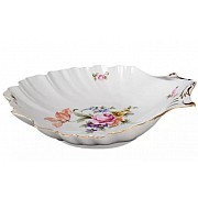 Салатник ракушка 24 см Полевой цветок Корона Queens Crown