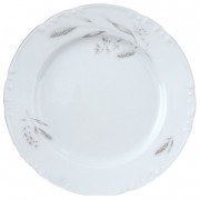 Набор тарелок 19 см Констанция Серебряные колосья Thun 6 шт