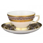 Чайный сервиз Diadem Violet Creme Gold Falkenporzellan на 6 персон