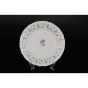 Набор тарелок 19 см Офелия Плетистая роза Лагуна Отводка золото MZ 6 шт