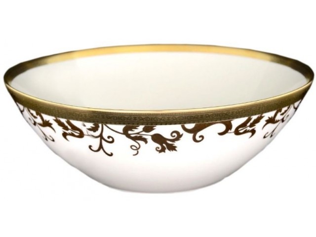 Салатник 25 см Falkenporzellan Tosca Creme Gold