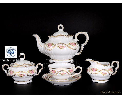 Чайный сервиз 15 предметов на 6 персон MZ