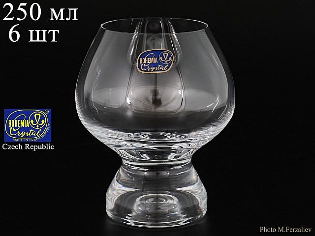 Набор стаканов 250 мл 6 шт Джина Crystalite Bohemia