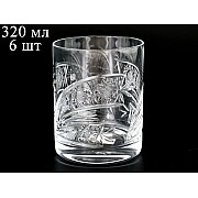 Набор стаканов для виски 320 мл Bohemia 20J29 6 шт