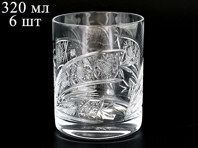Набор стаканов для виски 320 мл Bohemia 20J29 6 шт