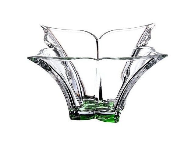 Фруктовница 36 см Florale Crystalite Bohemia прозрачная