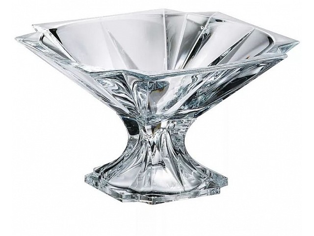 Фруктовница на ножке 33 см Metropolitan Crystalite Bohemia