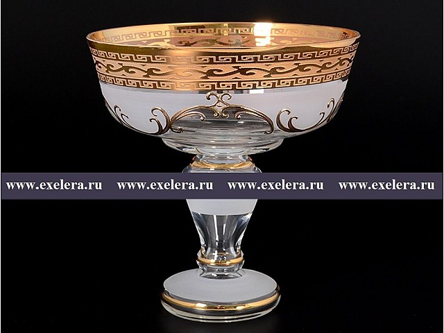 Конфетница 16 см Версачи R-G фон Bohemia Crystal Конфетница 16 см Версачи R-G фон Bohemia Crystal