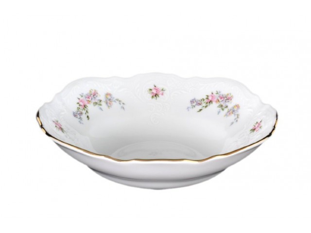 Салатник 19 см Бернадотт Дикая роза золото