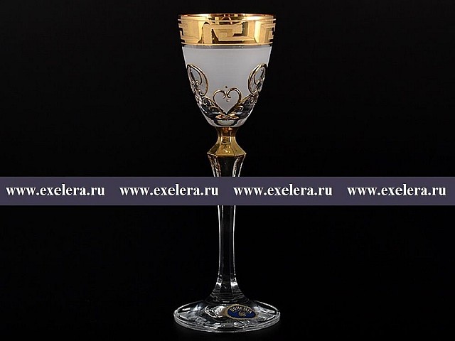 Набор рюмок для водки 70 мл Элизабет Костка Bohemia Crystal 6 шт