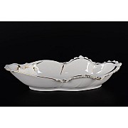 Салатник 27 см Золотая полоса Корона Queens Crown