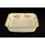 Салатник квадратный 16 см Анжелика Слоновая кость MZ