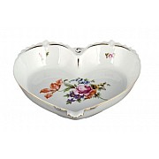 Конфетница сердце 26 см Полевой цветок Корона Queens Crown