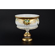 Конфетница Bohemia Crystal 26 см И-В белая