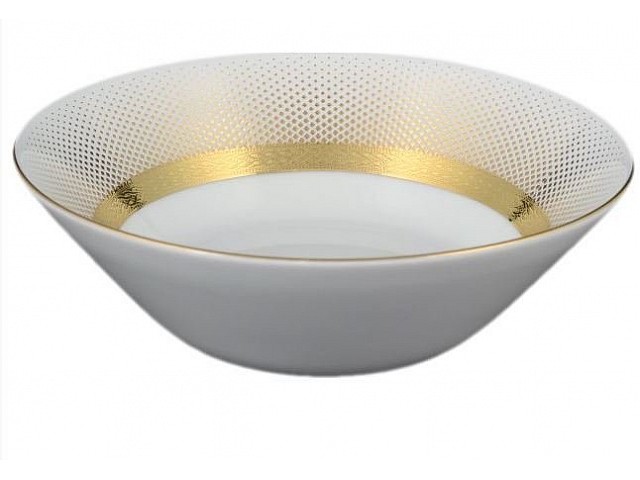 Набор салатников 19 см Falkenporzellan Rio white gold 6 шт