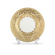 Набор тарелок 28,5 см Natalia creme gold 6 шт
