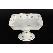 Блюдо Мелкие цветы отводка золото Корона Queens Crown 23 см