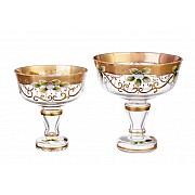 Набор конфетниц Star Crystal Смальта 24539 7 шт