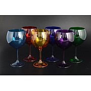 Набор бокалов для вина 460 мл Klara Crystalite Bohemia цветные 6 шт