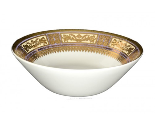 Набор салатников 18 см Falkenporzellan Diadem Violet Creme Gold 6 шт