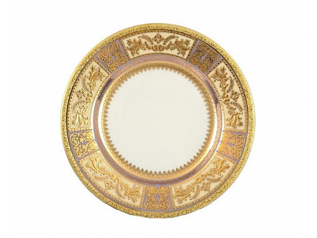 Набор тарелок 17 см Falkenporzellan Diadem Violet Creme Gold 6 шт