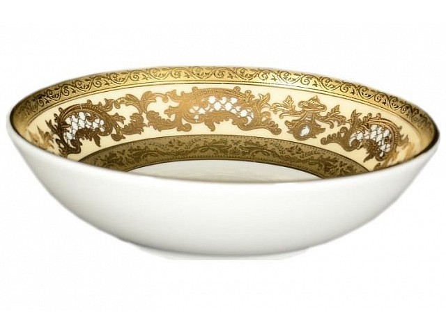 Набор розеток 10 см Alena 3D Creme Gold Constanza Falkenporzellan