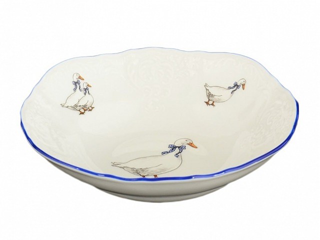 Набор салатников 16 см Бернадотт Гуси 6 шт