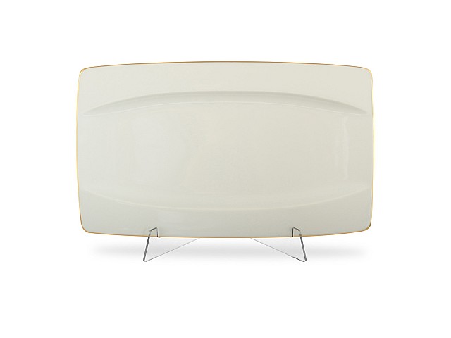 Поднос 35 см Thun Отводка золото EYE