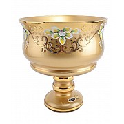 Фруктовница 26 см Лепка золотая Star Crystal 27938