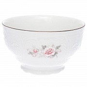 Набор пиал Bernadotte Серая роза платина 13 см