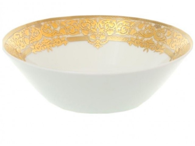 Набор салатников 19 см Natalia creme gold 6 шт