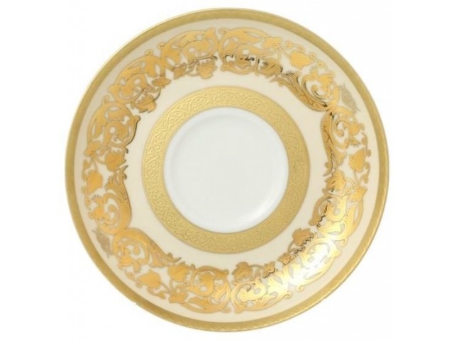Набор блюдец Natalia creme gold 6 пар
