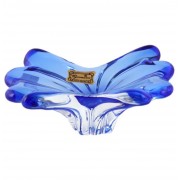 Конфетница 13 см синяя бабочка Egermann