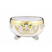 Тройножка 20 см белая Star Crystal