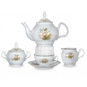 Чайный сервиз Зеленый цветок Bernadotte на 6 персон
