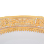 Набор салатников Falkenporzellan Diadem White Creme Gold 19 см