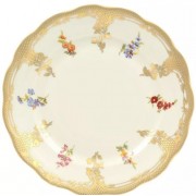 Набор тарелок 21 см Аляска Мелкие цветы Слоновая кость Carlsbad